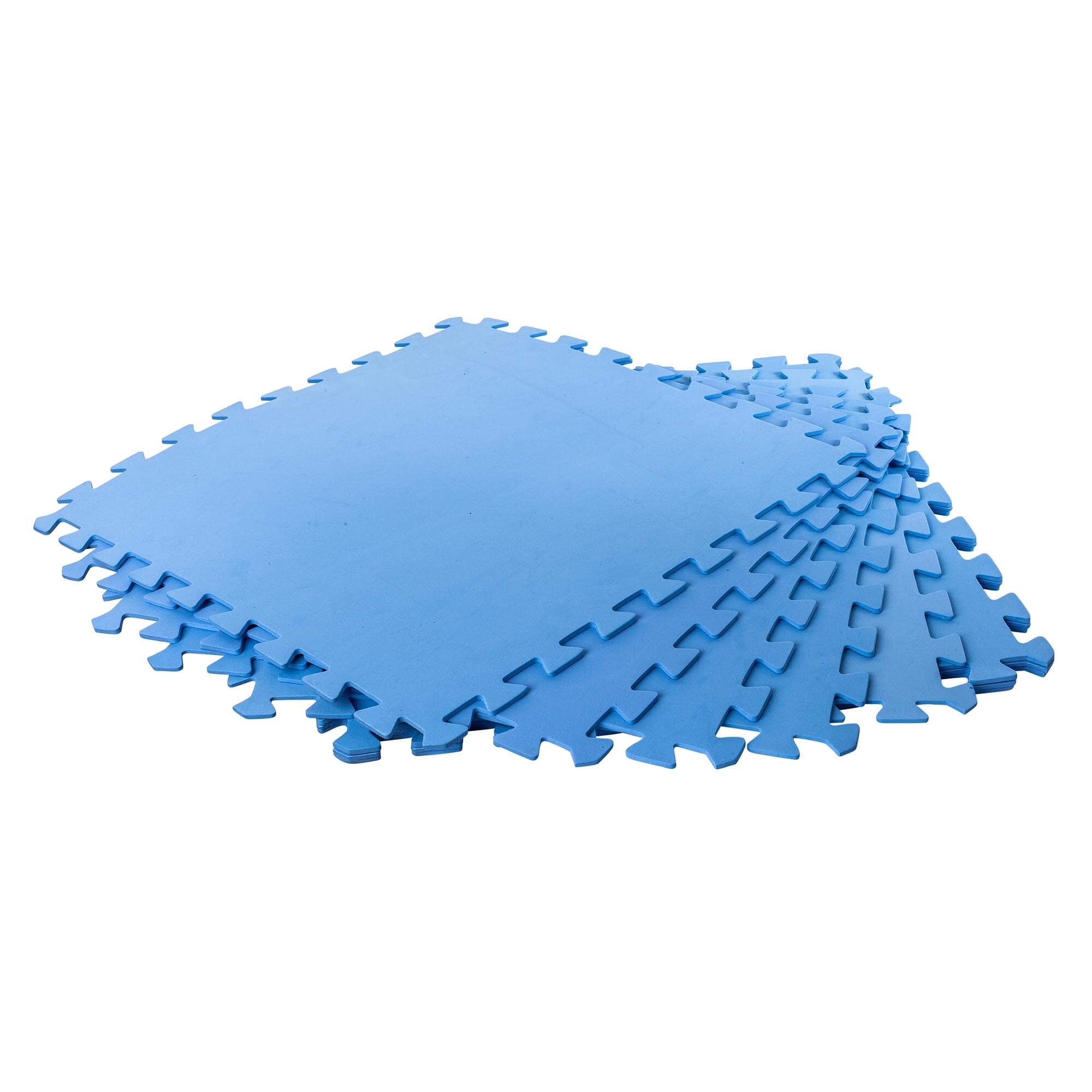Bodenschutzmatten, blau, 500x500x4mm (8 Stück im Set = 2qm) Bodenschutzmatten, blau, 500x500x4mm (8 Stück im Set = 2qm)